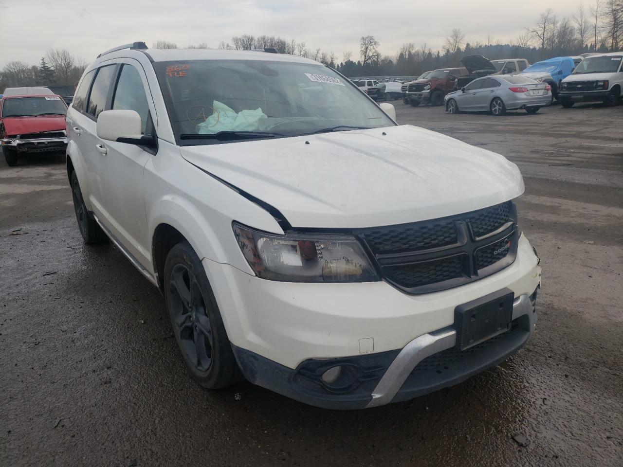 DODGE JOURNEY CR 2018 with VIN 3C4PDDGG4JT387069 - Photo from auction