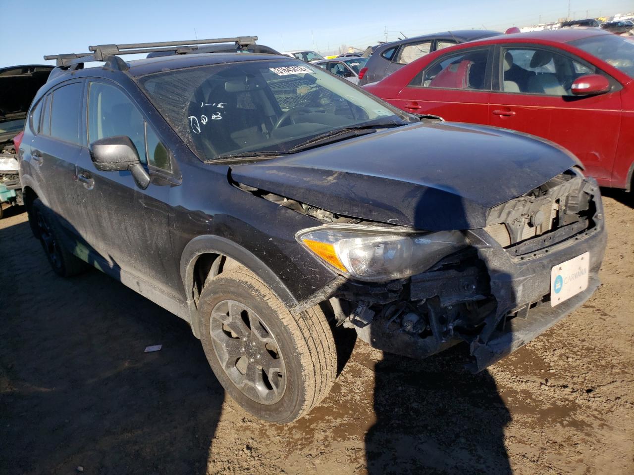 SUBARU XV CROSSTR 2013 with VIN JF2GPACC4D1210866 - Photo from auction