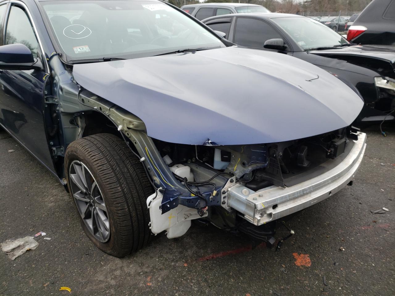 Photo 9 from auction – 2020 ACURA TLX TECHNO with VIN 19UUB1F52LA010095