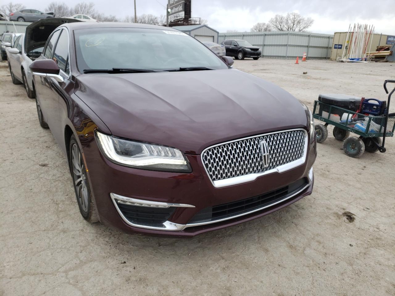 LINCOLN MKZ PREMIE 2017 with VIN 3LN6L5A92HR666294 - Photo from auction