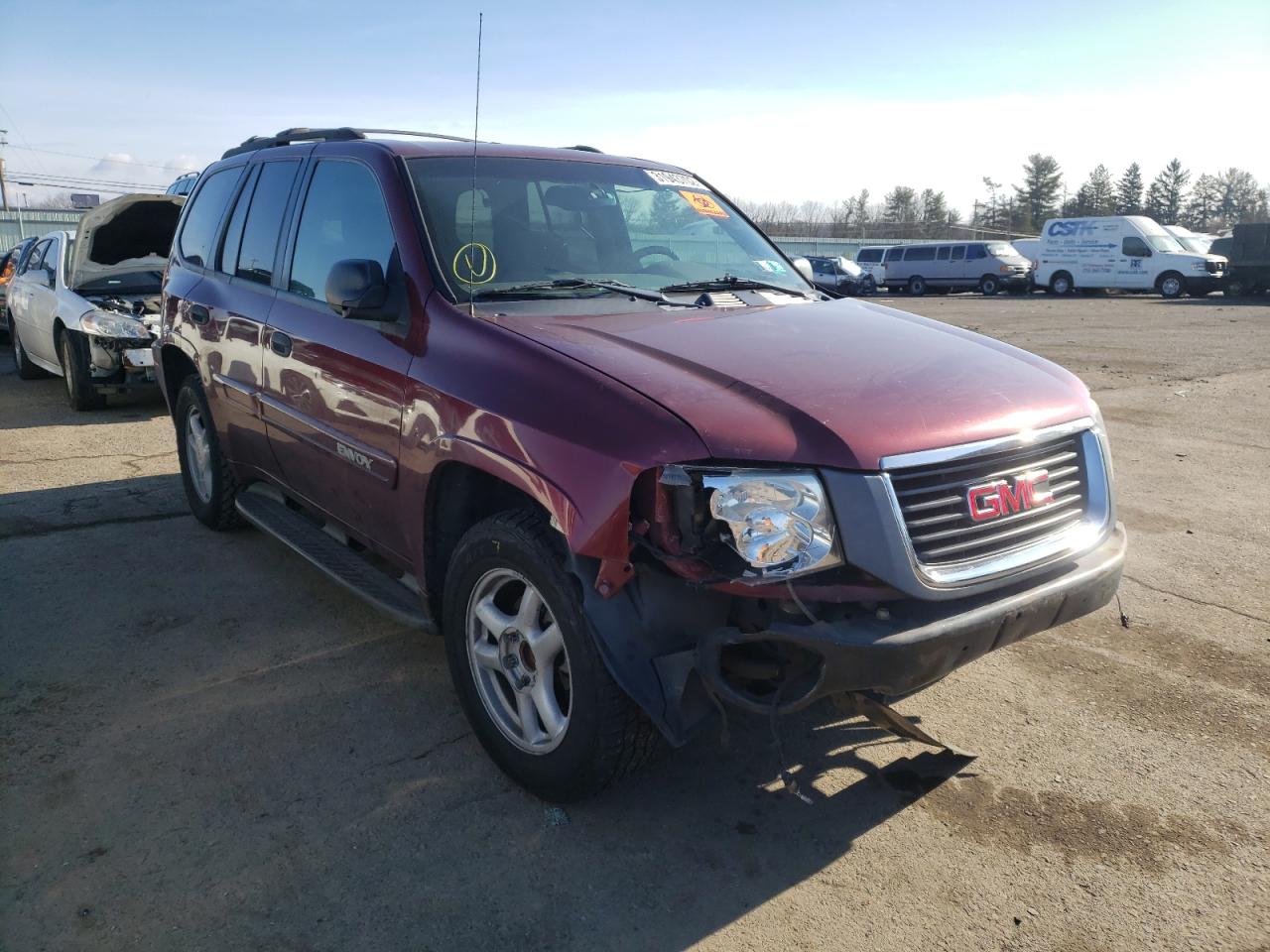 GMC ENVOY 2003 with VIN 1GKDT13SX32371255 - Photo from auction