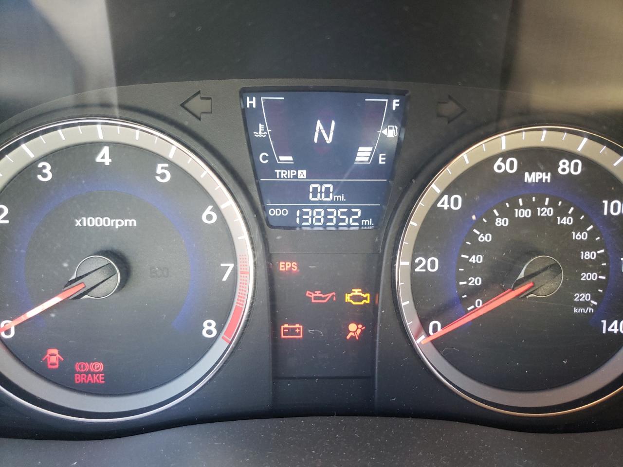 Photo 8 from auction – 2013 HYUNDAI ACCENT with VIN KMHCT4AE7DU386335