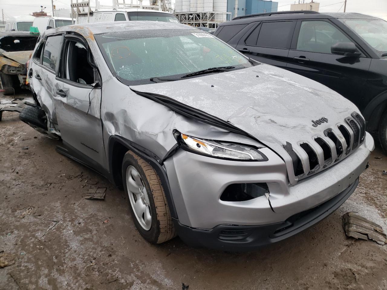 JEEP CHEROKEE S 2017 with VIN 1C4PJLAB1HW540480 - Photo from auction