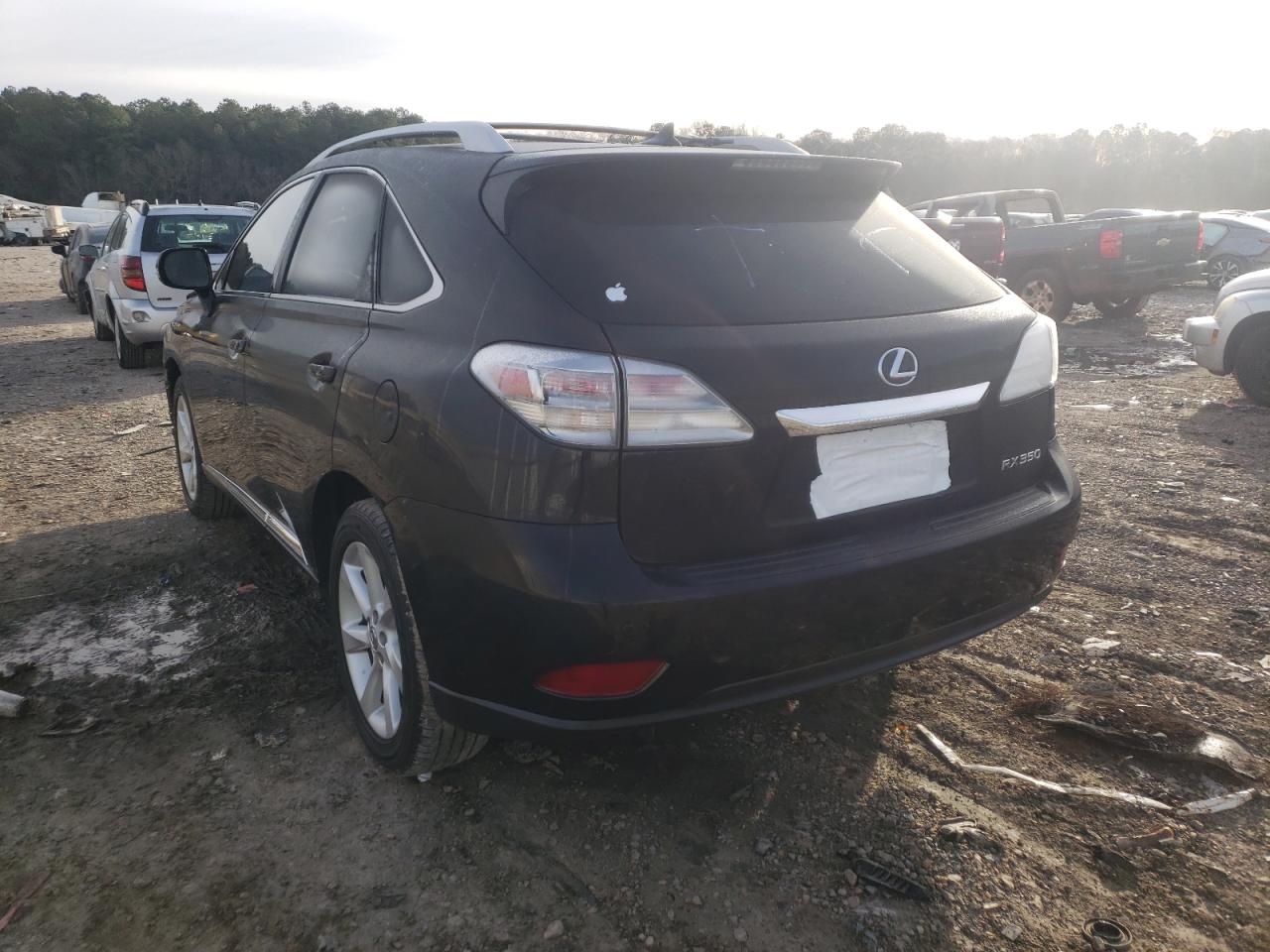 Photo 3 from auction – 2012 LEXUS RX 350 with VIN 2T2ZK1BA3CC073351