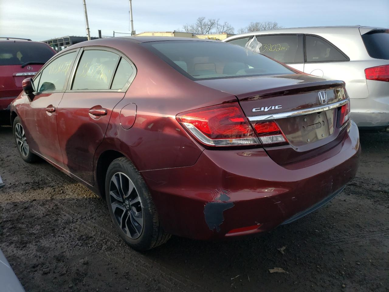 Photo 3 from auction – 2015 HONDA CIVIC EX with VIN 19XFB2F84FE247860