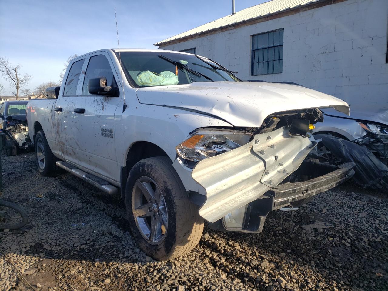 RAM 1500 ST 2018 with VIN 1C6RR7FG2JS197258 - Photo from auction