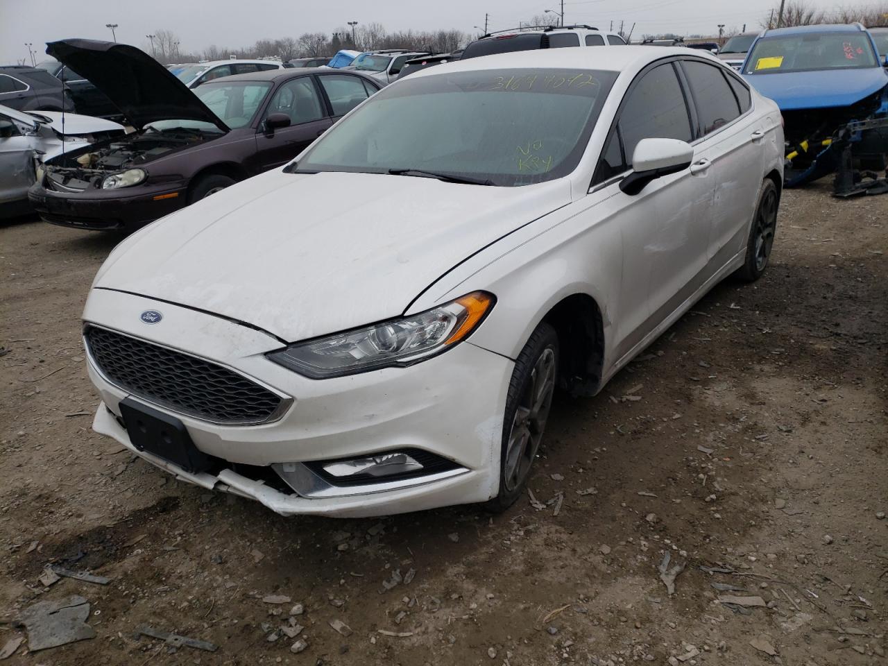 Photo 2 from auction – 2017 FORD FUSION SE with VIN 3FA6P0H72HR416365