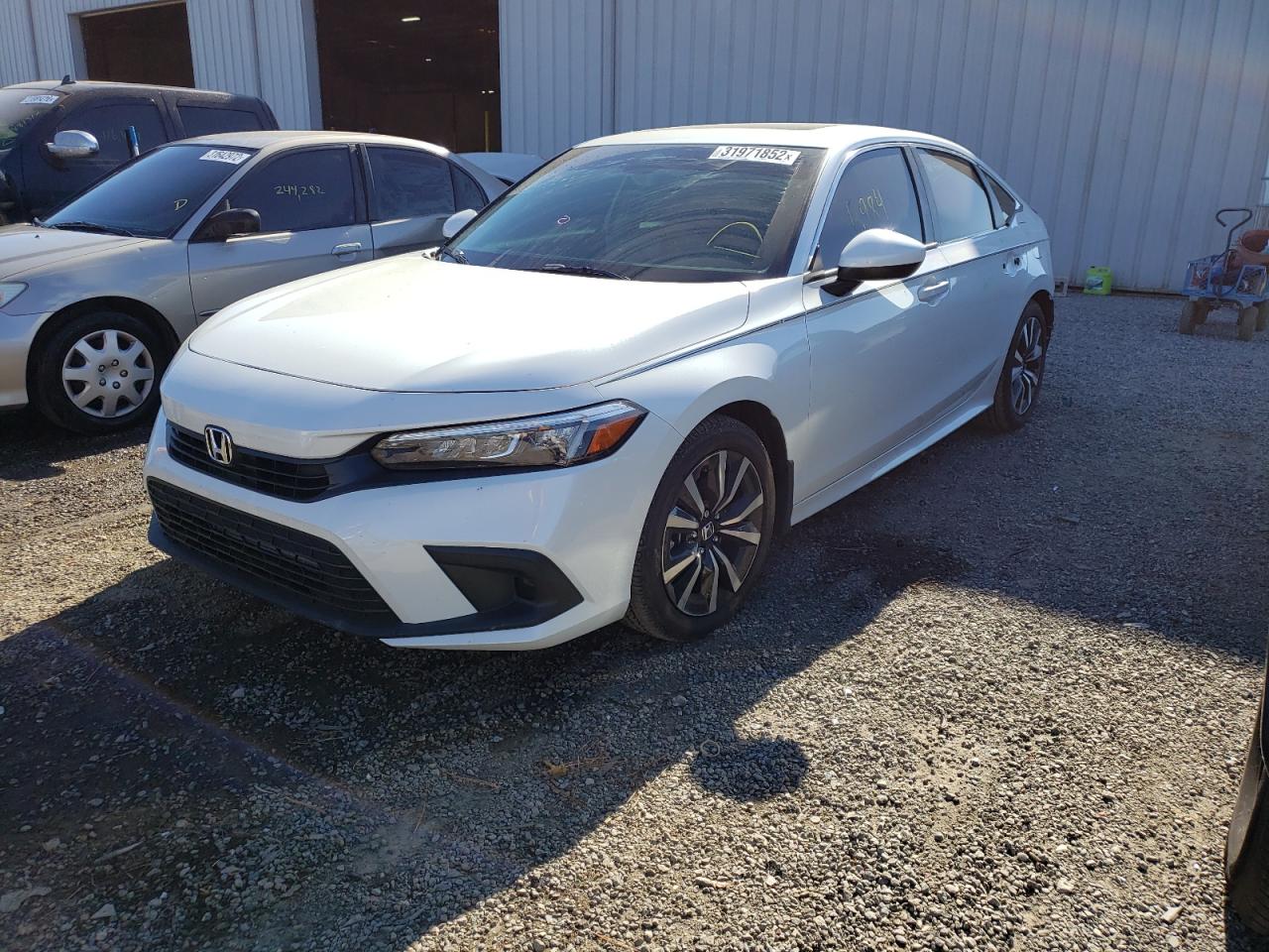 Photo 2 from auction – 2022 HONDA CIVIC EX with VIN JHMFE1F73NX004711