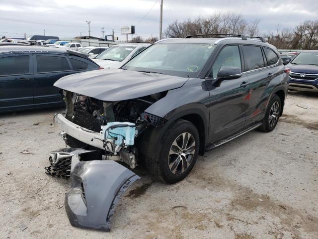 Photo 2 from auction – 2021 TOYOTA HIGHLANDER with VIN 5TDGZRBH7MS094084