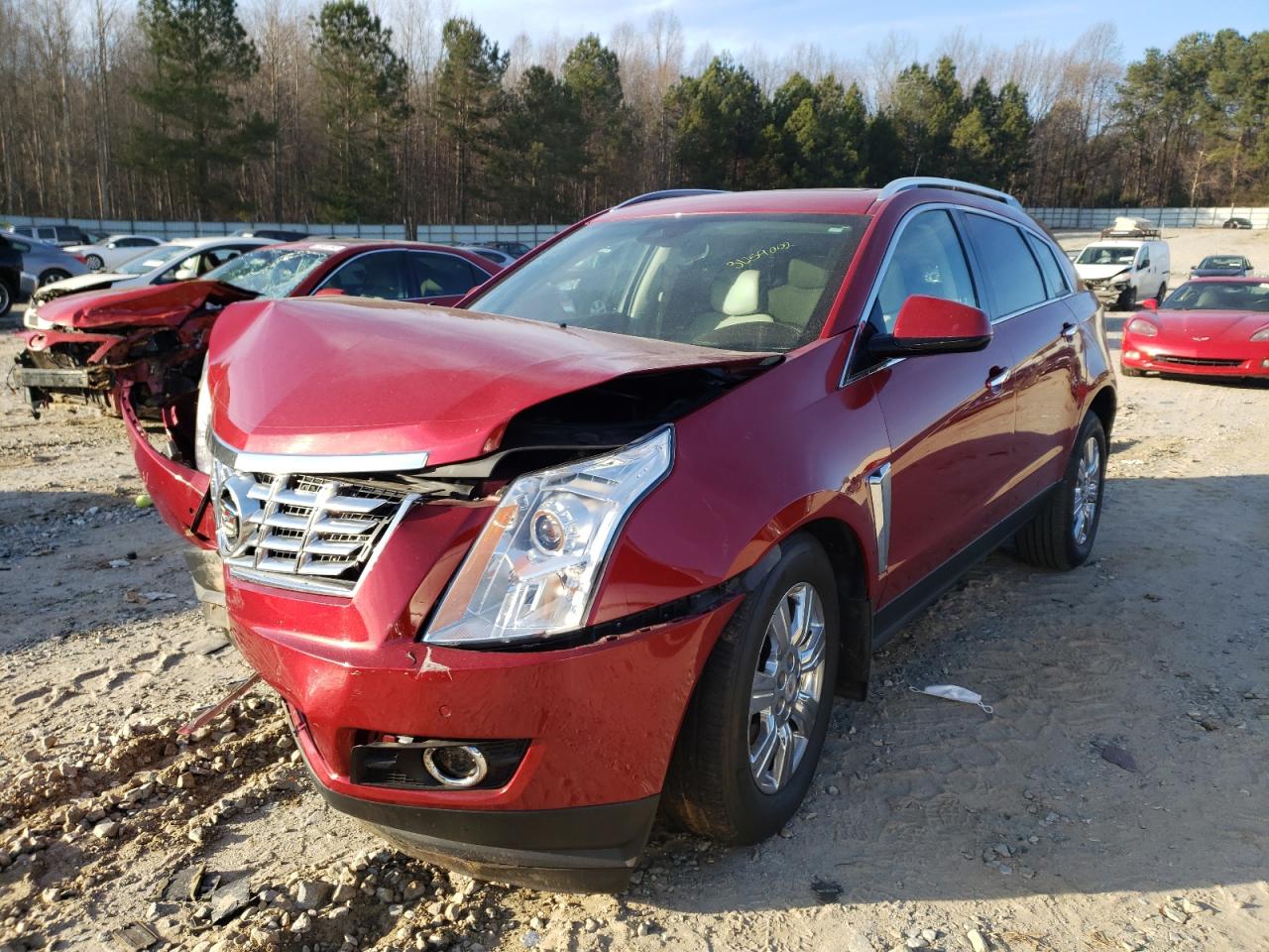Photo 2 from auction – 2014 CADILLAC SRX LUXURY with VIN 3GYFNBE34ES657596