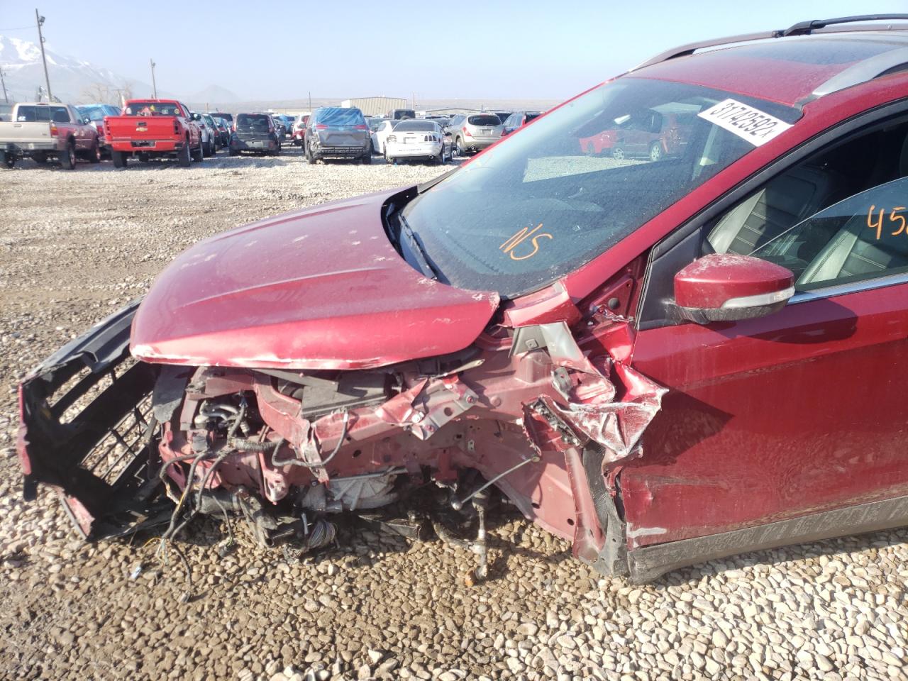 Photo 9 from auction – 2018 FORD ESCAPE TIT with VIN 1FMCU9J93JUC62331