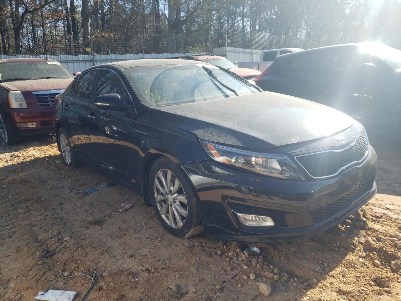 KIA OPTIMA EX 2014 with VIN 5XXGN4A71EG323109 - Photo from auction