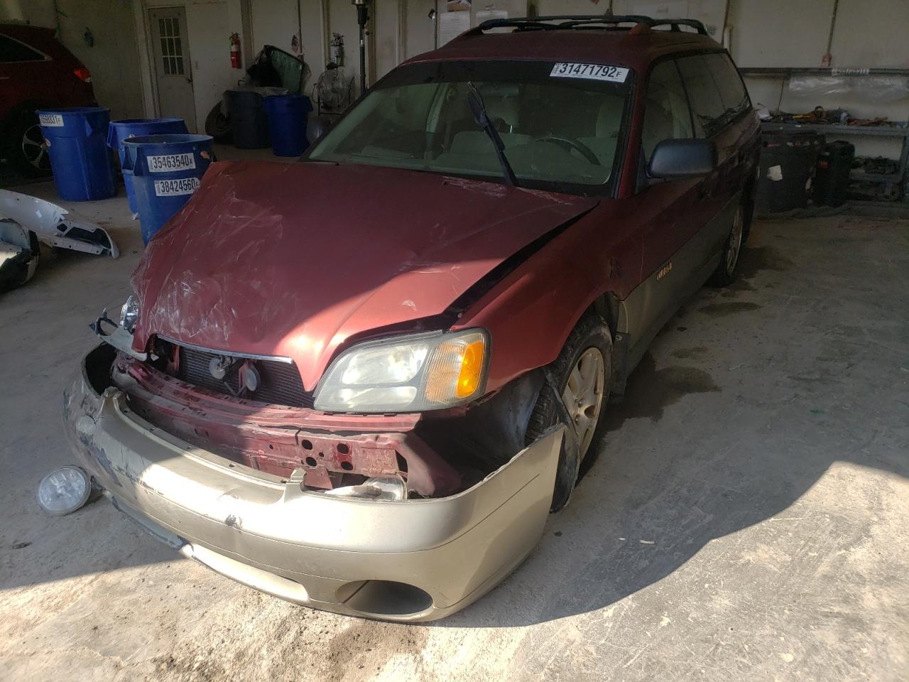 Photo 2 from auction – 2002 SUBARU LEGACY OUT with VIN 4S3BH665827633993