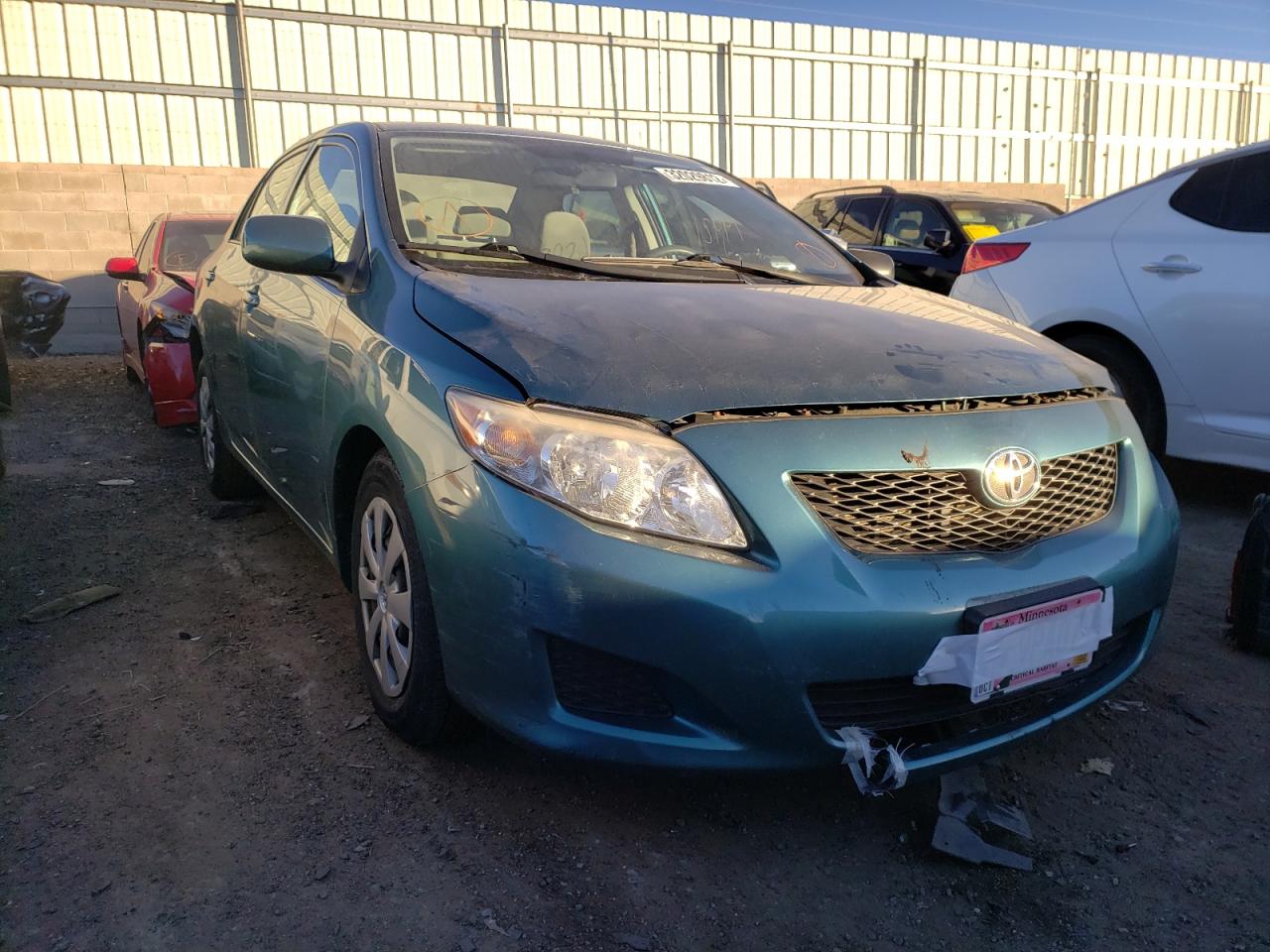 Zdjęcie 1 z aukcji – 2009 TOYOTA COROLLA BA z VIN JTDBL40E299077609