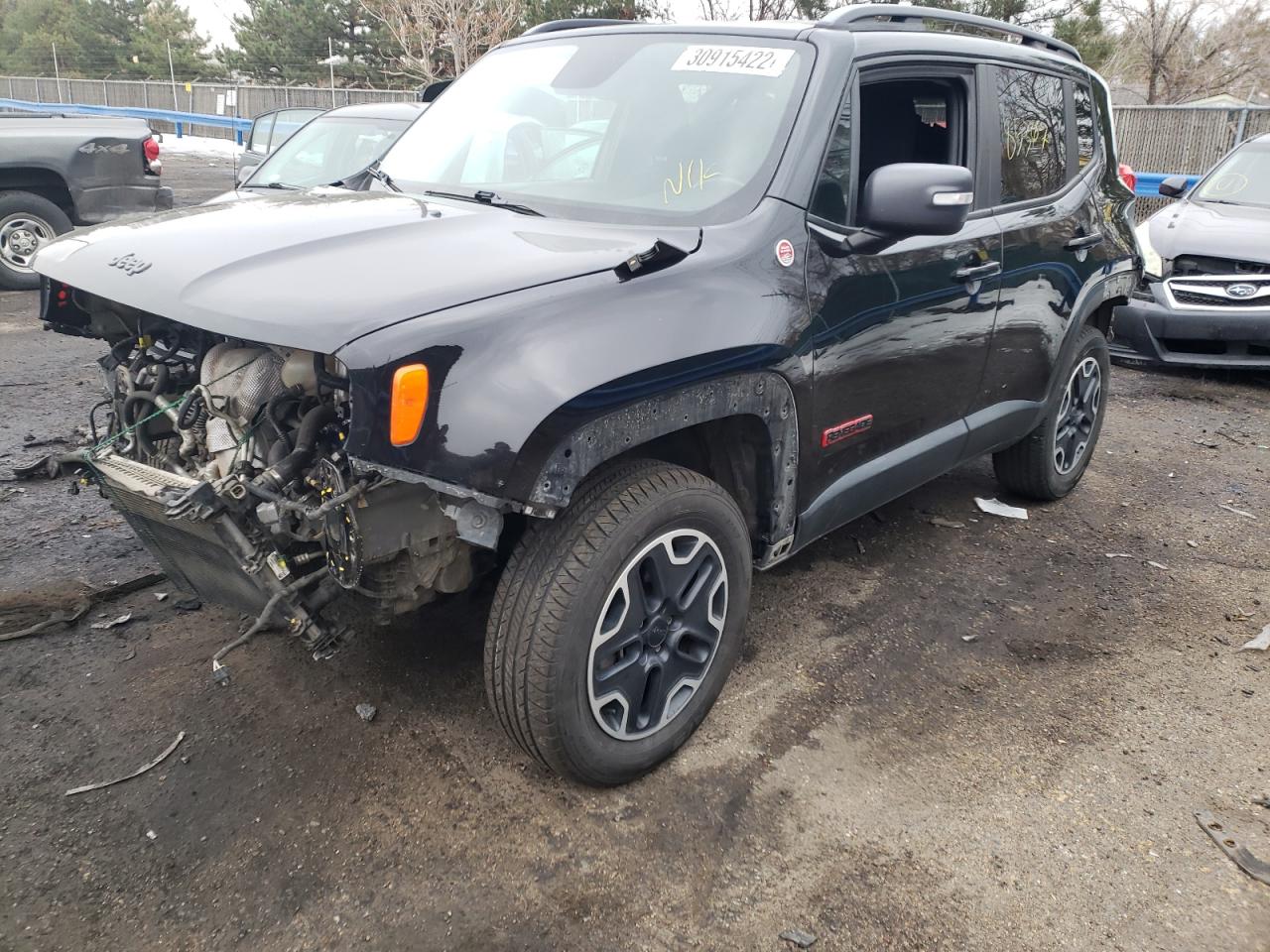 Photo 2 from auction – 2015 JEEP RENEGADE T with VIN ZACCJBCT0FPB67146