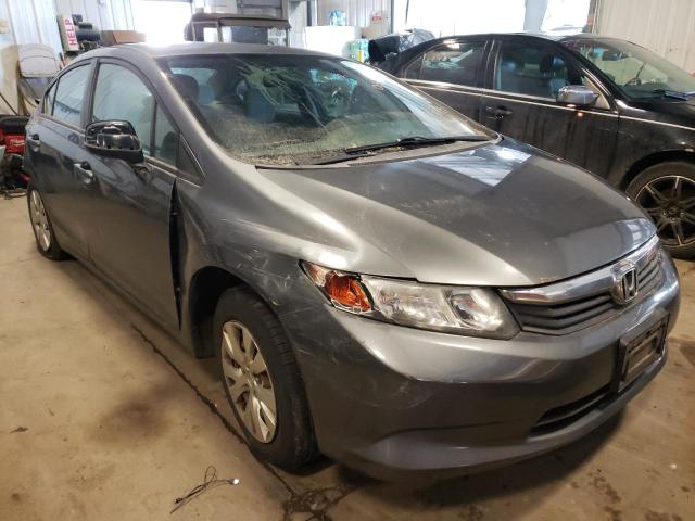 HONDA CIVIC LX 2012 with VIN 19XFB2F55CE021781 - Photo from auction