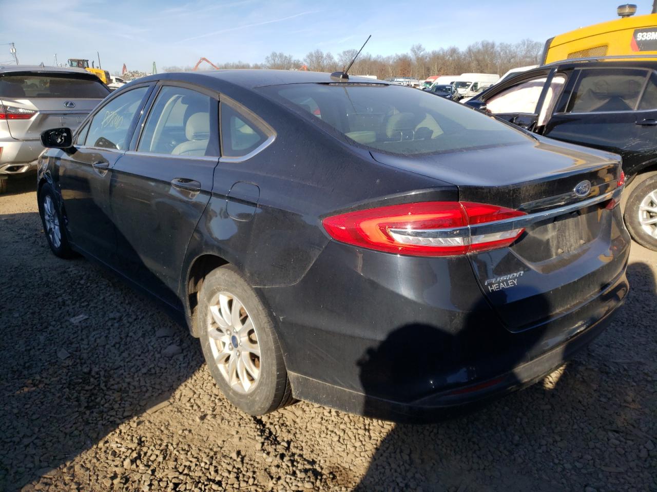 Photo 3 from auction – 2017 FORD FUSION S with VIN 3FA6P0G75HR390863