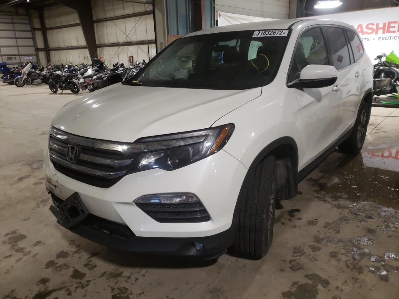 Foto 2 de la subasta – 2018 HONDA PILOT EX con VIN 5FNYF6H37JB009154