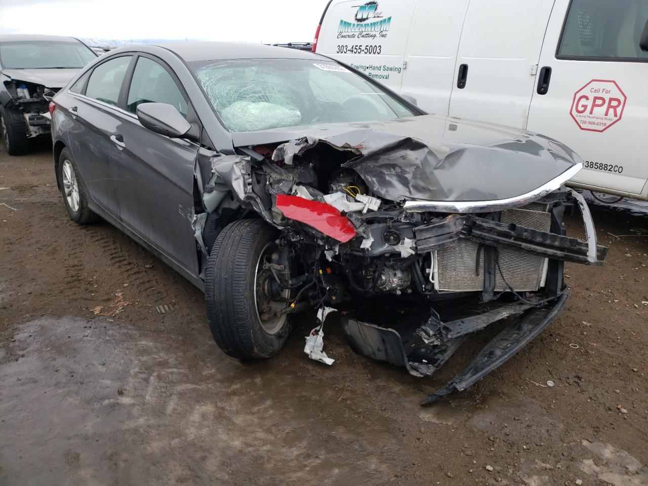 HYUNDAI SONATA GLS 2013 with VIN 5NPEB4AC7DH769202 - Photo from auction