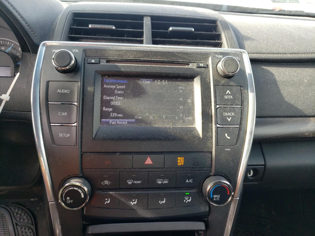 Photo 9 from auction – 2015 TOYOTA CAMRY LE with VIN 4T1BF1FK2FU035285