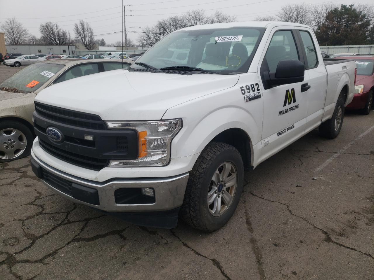 Photo 2 from auction – 2018 FORD F150 SUPER with VIN 1FTEX1C57JFB12582