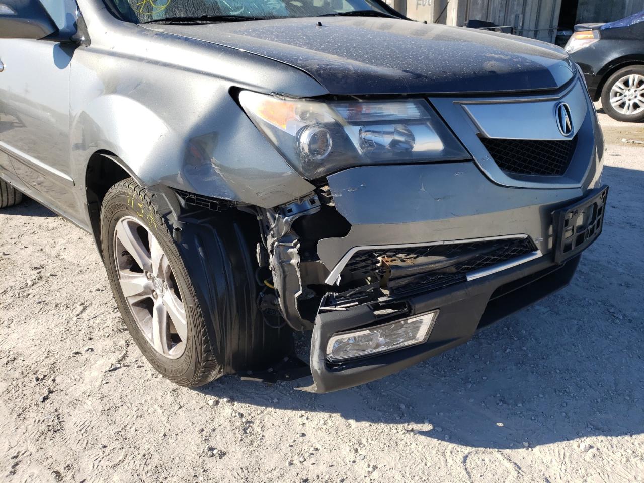 Photo 9 from auction – 2011 ACURA MDX with VIN 2HNYD2H27BH515059