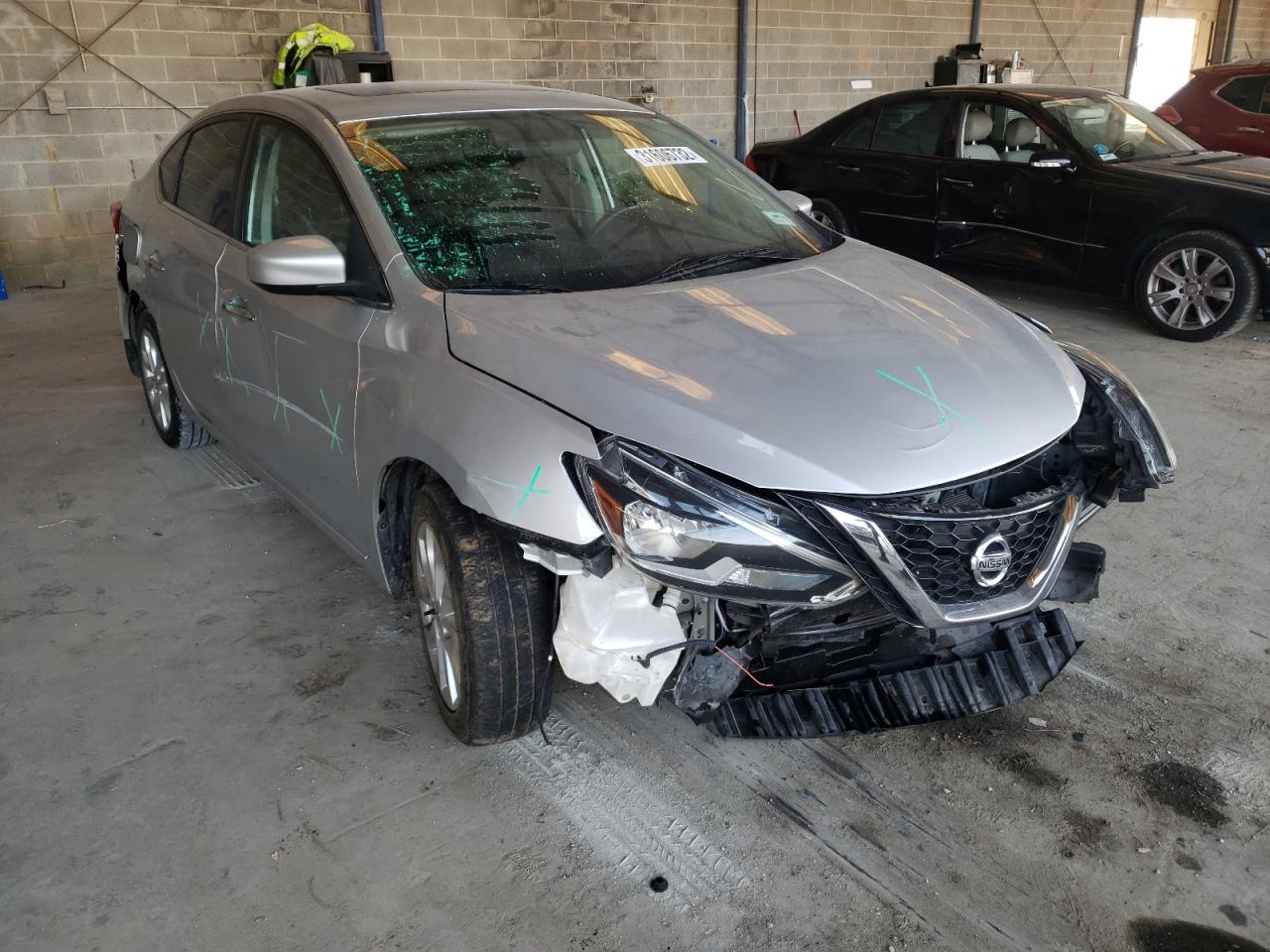 NISSAN SENTRA S 2017 with VIN 3N1AB7AP6HY228253 - Photo from auction