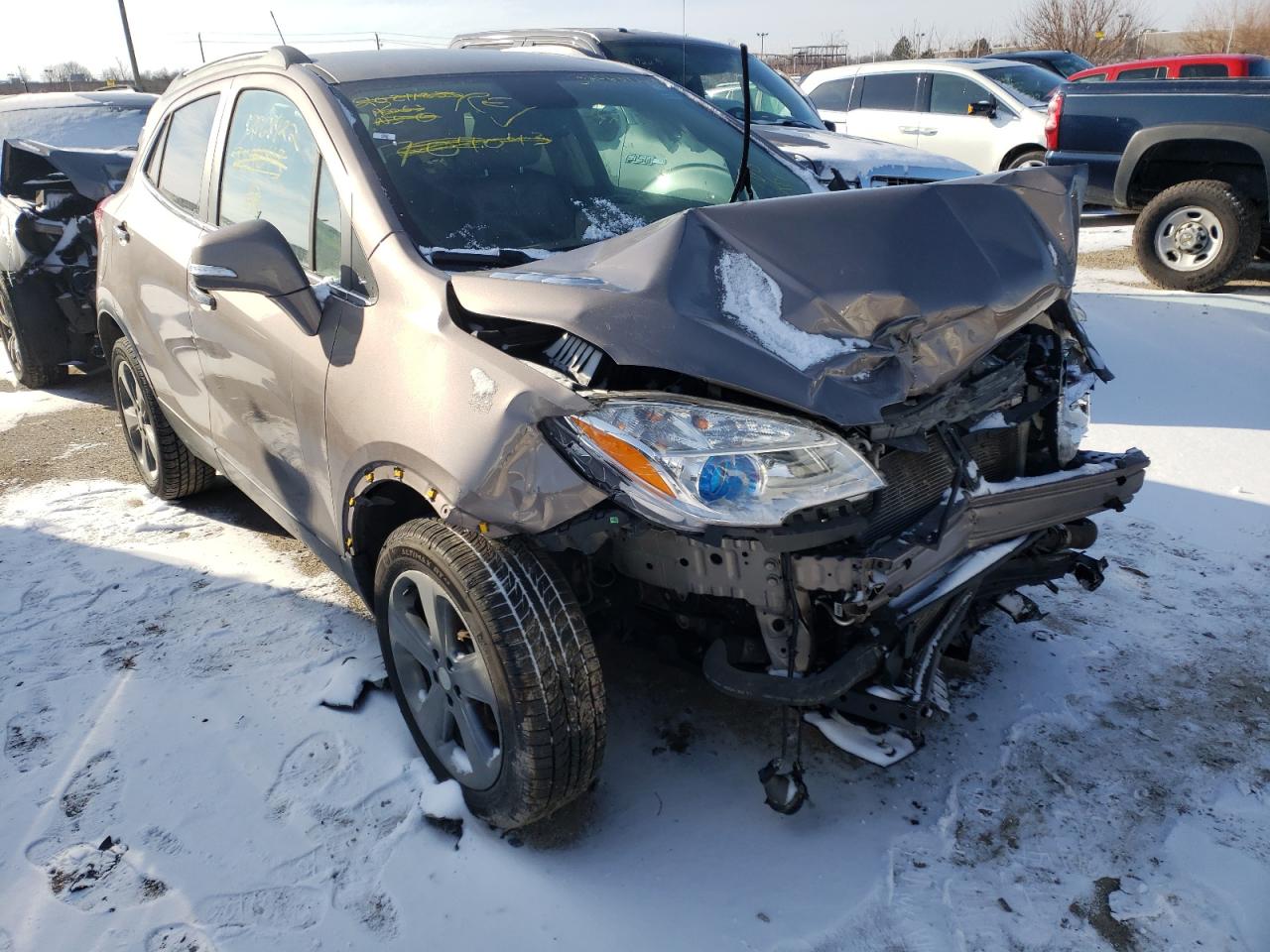 BUICK ENCORE 2014 with VIN KL4CJGSB9EB704043 - Photo from auction
