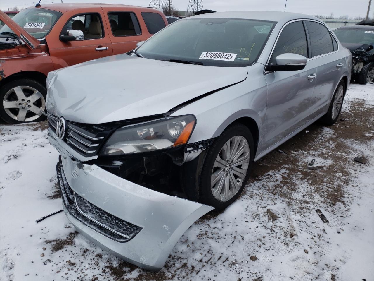 Photo 2 from auction – 2013 VOLKSWAGEN PASSAT SE with VIN 1VWBP7A3XDC098929