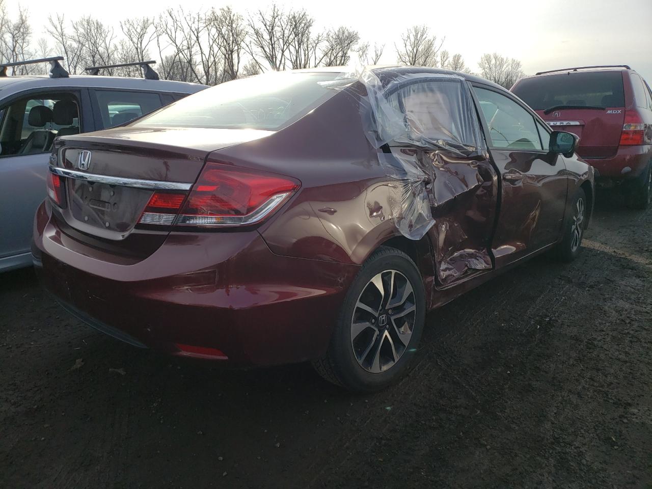 Photo 4 from auction – 2015 HONDA CIVIC EX with VIN 19XFB2F84FE247860