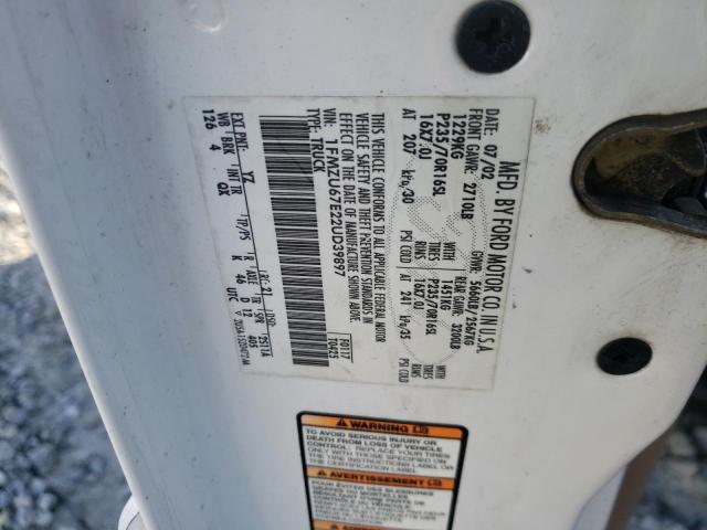Photo 10 from auction – 2002 FORD EXPLORER S with VIN 1FMZU67E22UD39897