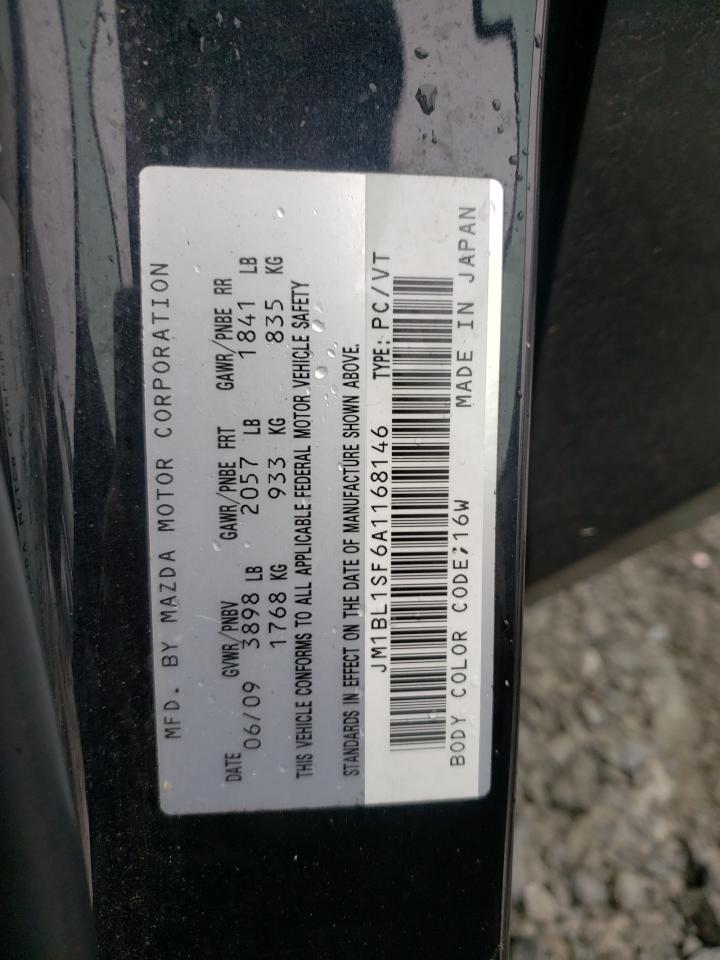 Photo 10 from auction – 2010 MAZDA 3 I with VIN JM1BL1SF6A1168146