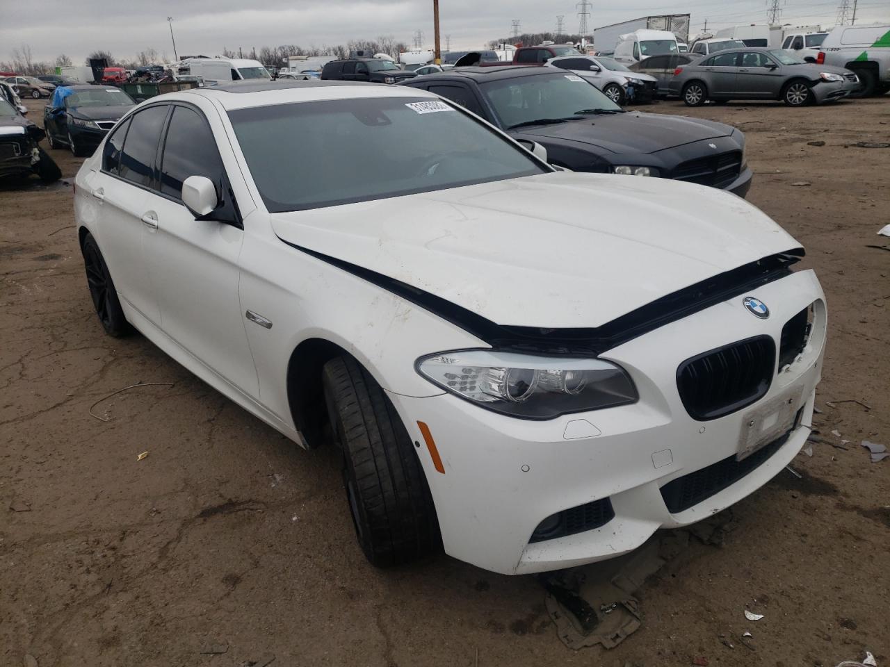 BMW 550 I 2011 with VIN WBAFR9C59BC758252 - Photo from auction