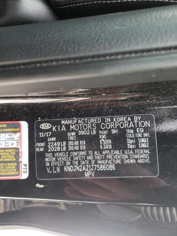 Photo 10 from auction – 2018 KIA SOUL with VIN KNDJN2A21J7586086