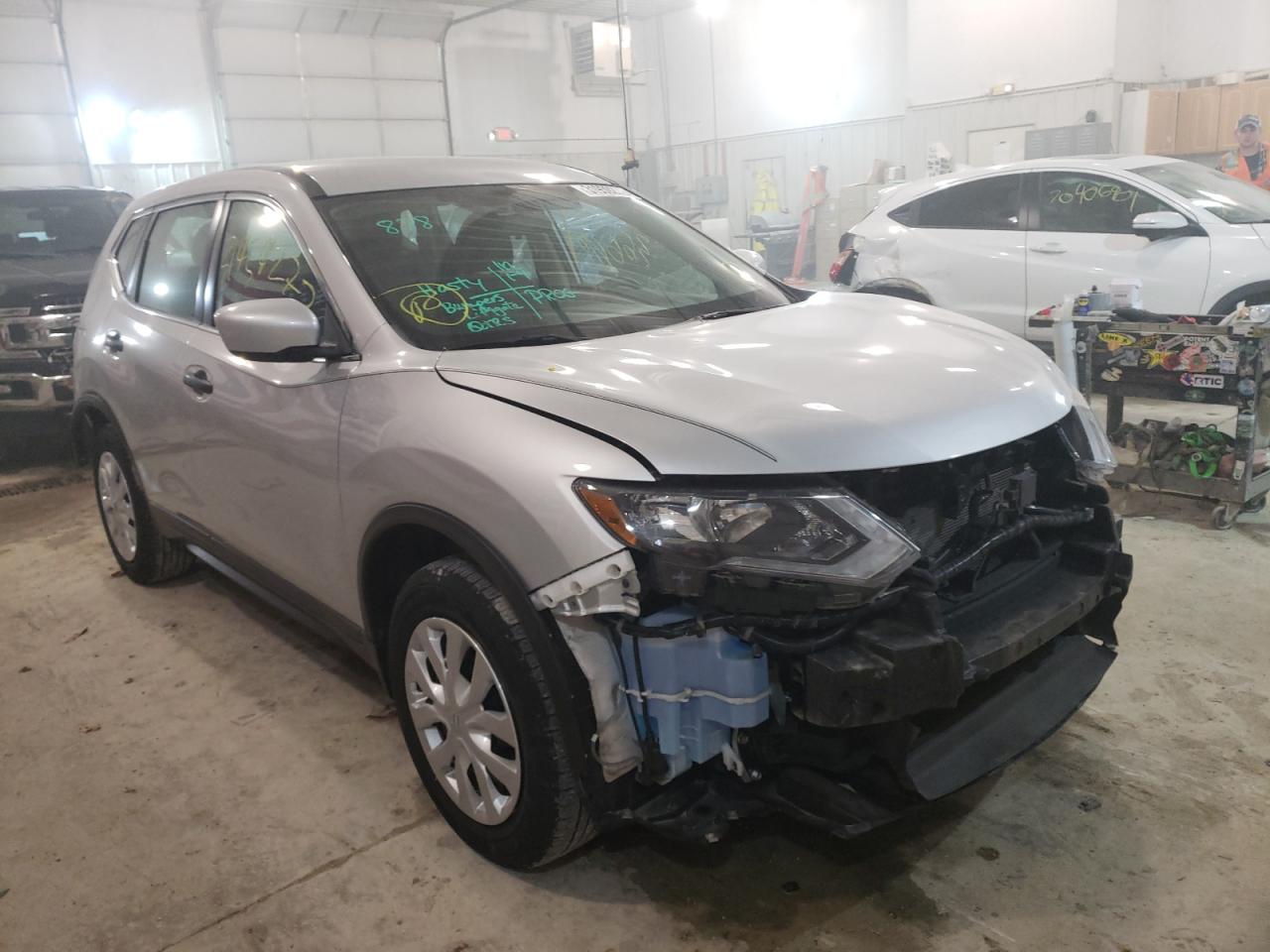 NISSAN ROGUE S 2018 with VIN 5N1AT2MVXJC739434 - Photo from auction