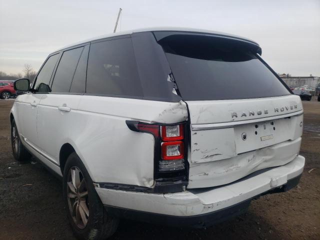 Photo 3 from auction – 2016 LAND ROVER RANGE ROVE with VIN SALGR2PF3GA294369