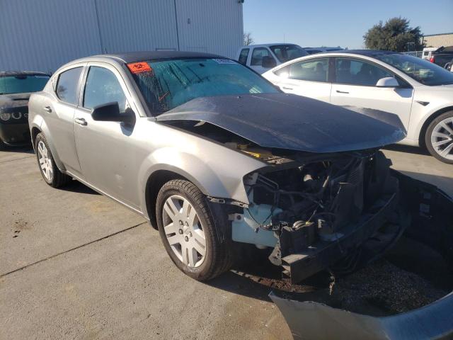 DODGE AVENGER SE 2013 with VIN 1C3CDZAB2DN616429 - Photo from auction