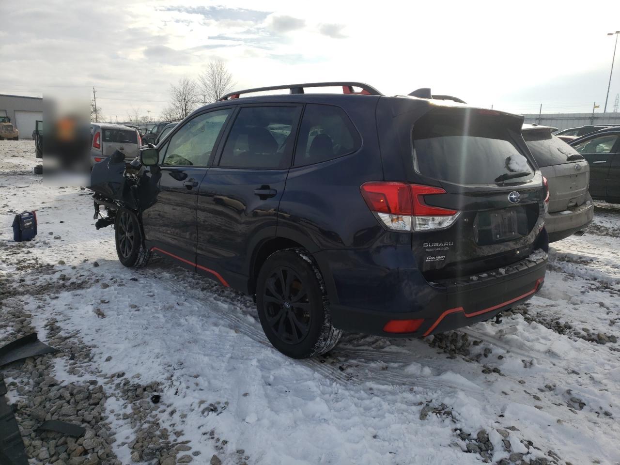 Photo 3 from auction – 2021 SUBARU FORESTER S with VIN JF2SKALC7MH443303