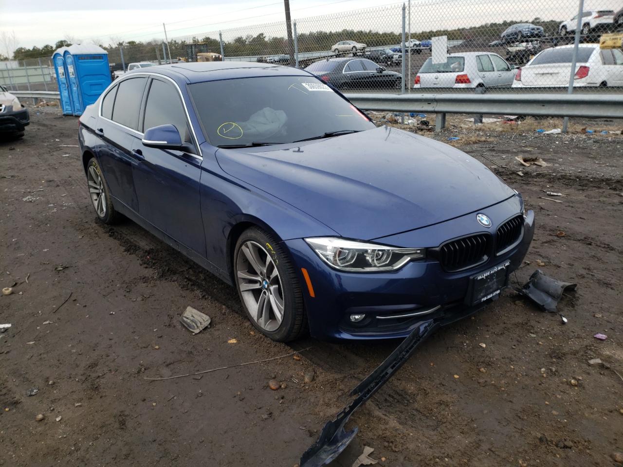 BMW 330 XI 2017 with VIN WBA8D9G5XHNT91182 - Photo from auction