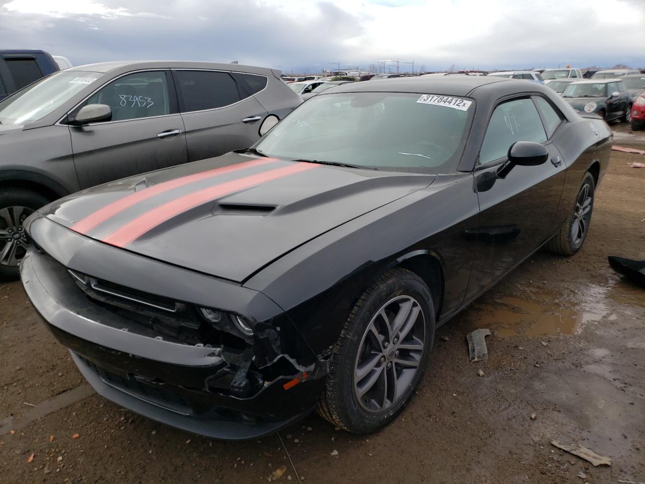 Photo 2 from auction – 2019 DODGE CHALLENGER with VIN 2C3CDZGGXKH629812