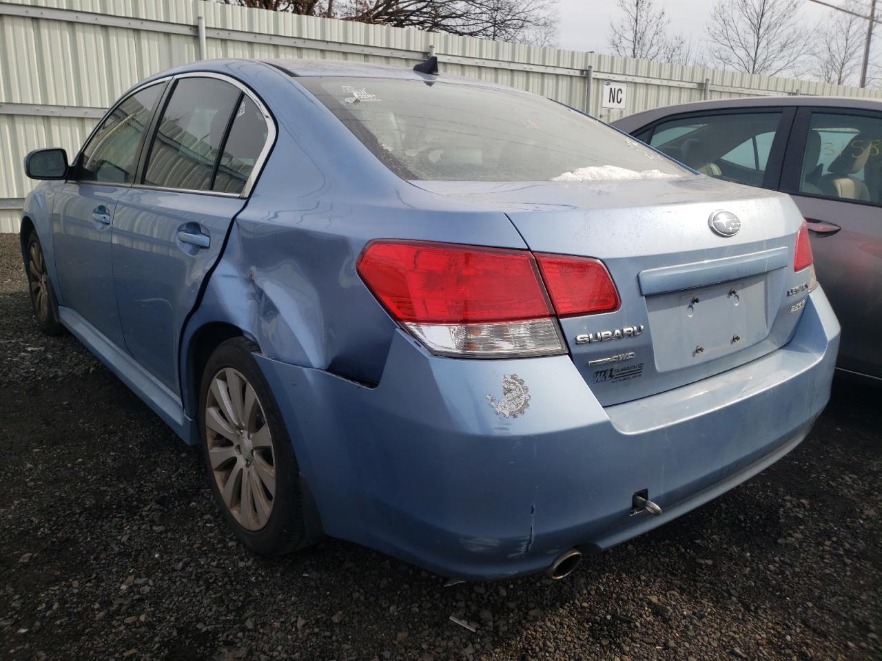 Фото 3 с аукциона – 2011 SUBARU LEGACY 2.5 с VIN 4S3BMBJ69B3229807