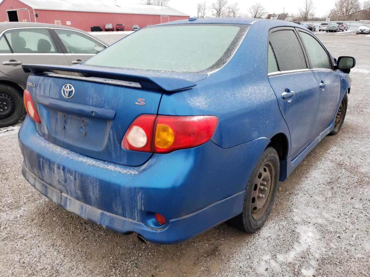Photo 4 from auction – 2009 TOYOTA COROLLA BA with VIN 2T1BU40E09C123400