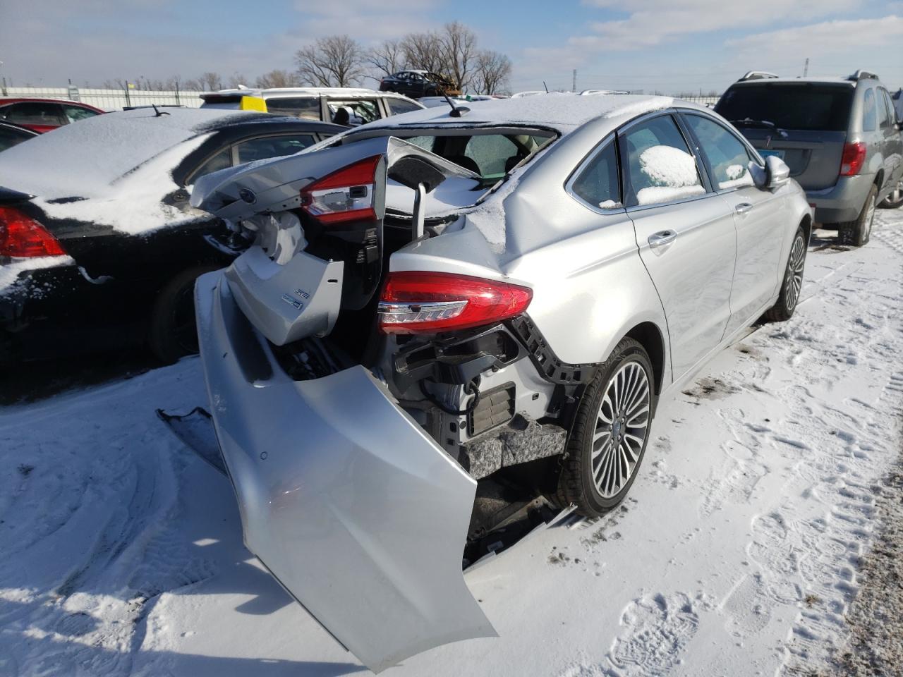 Photo 4 from auction – 2018 FORD FUSION SE with VIN 3FA6P0T97JR180147