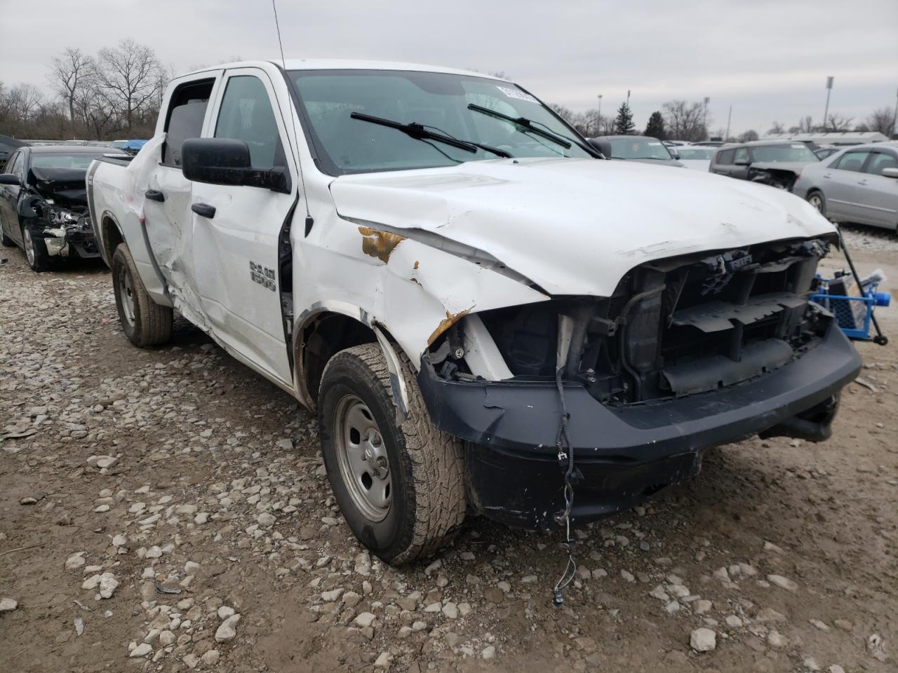 RAM 1500 ST 2018 with VIN 1C6RR7KG2JS200925 - Photo from auction