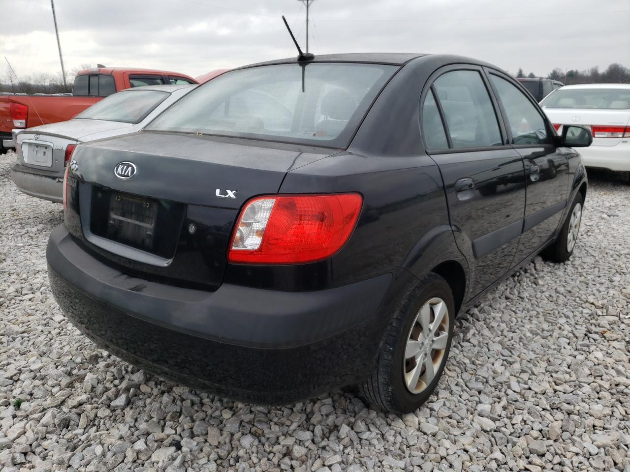 Photo 4 from auction – 2009 KIA RIO with VIN KNADE223696455299