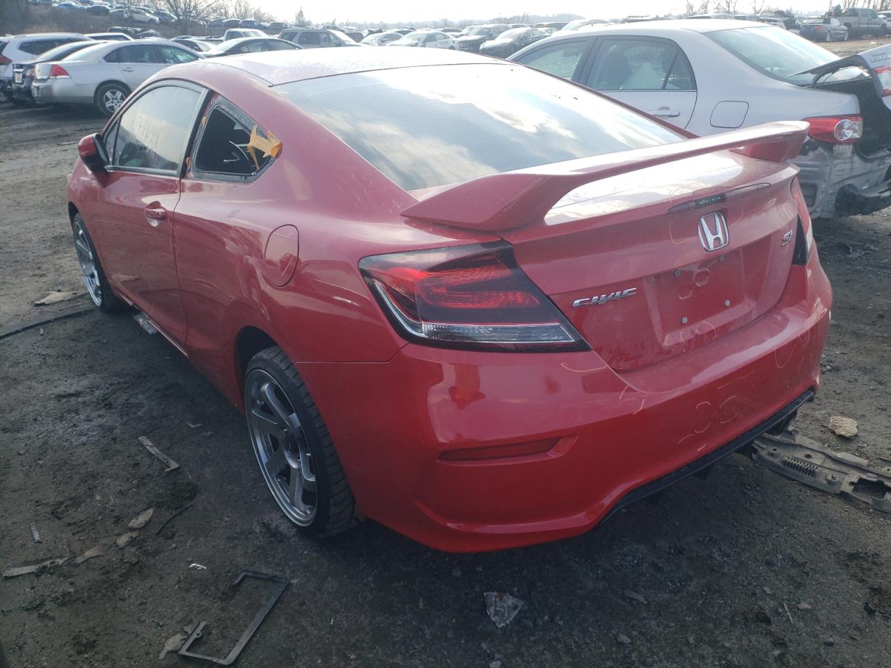 Photo 3 from auction – 2015 HONDA CIVIC SI with VIN 2HGFG4A58FH707327
