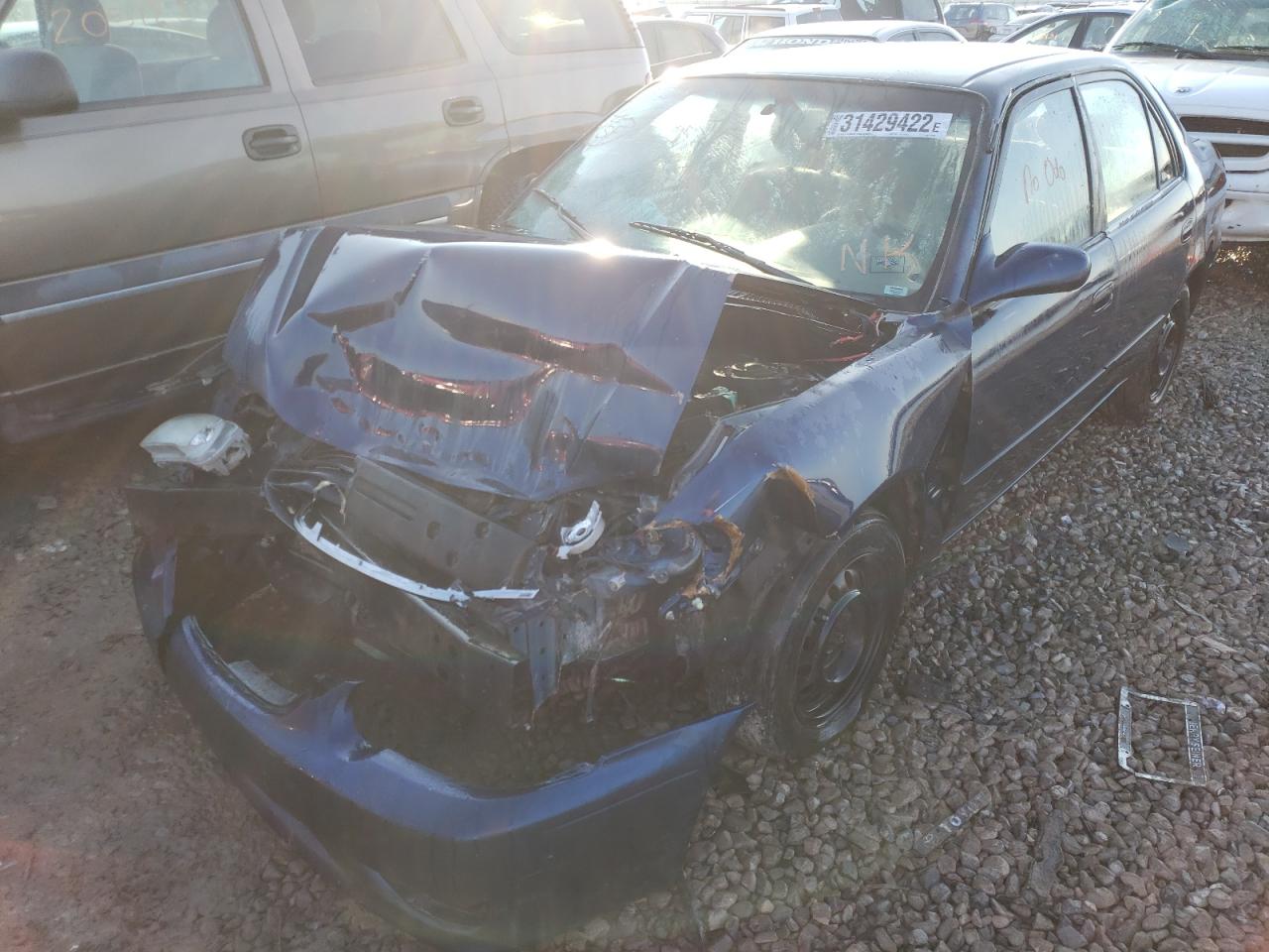 Photo 2 from auction – 2001 TOYOTA COROLLA CE with VIN 2T1BR12E41C511019
