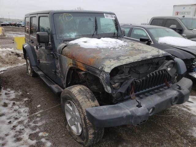 Photo 1 from auction – 2017 JEEP WRANGLER U with VIN 1C4HJWDG4HL644766