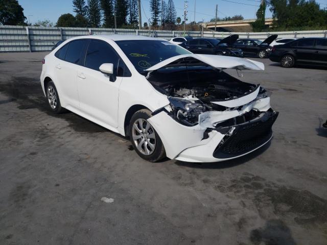 TOYOTA COROLLA LE 2021 with VIN 5YFEPMAE3MP155642 - Photo from auction