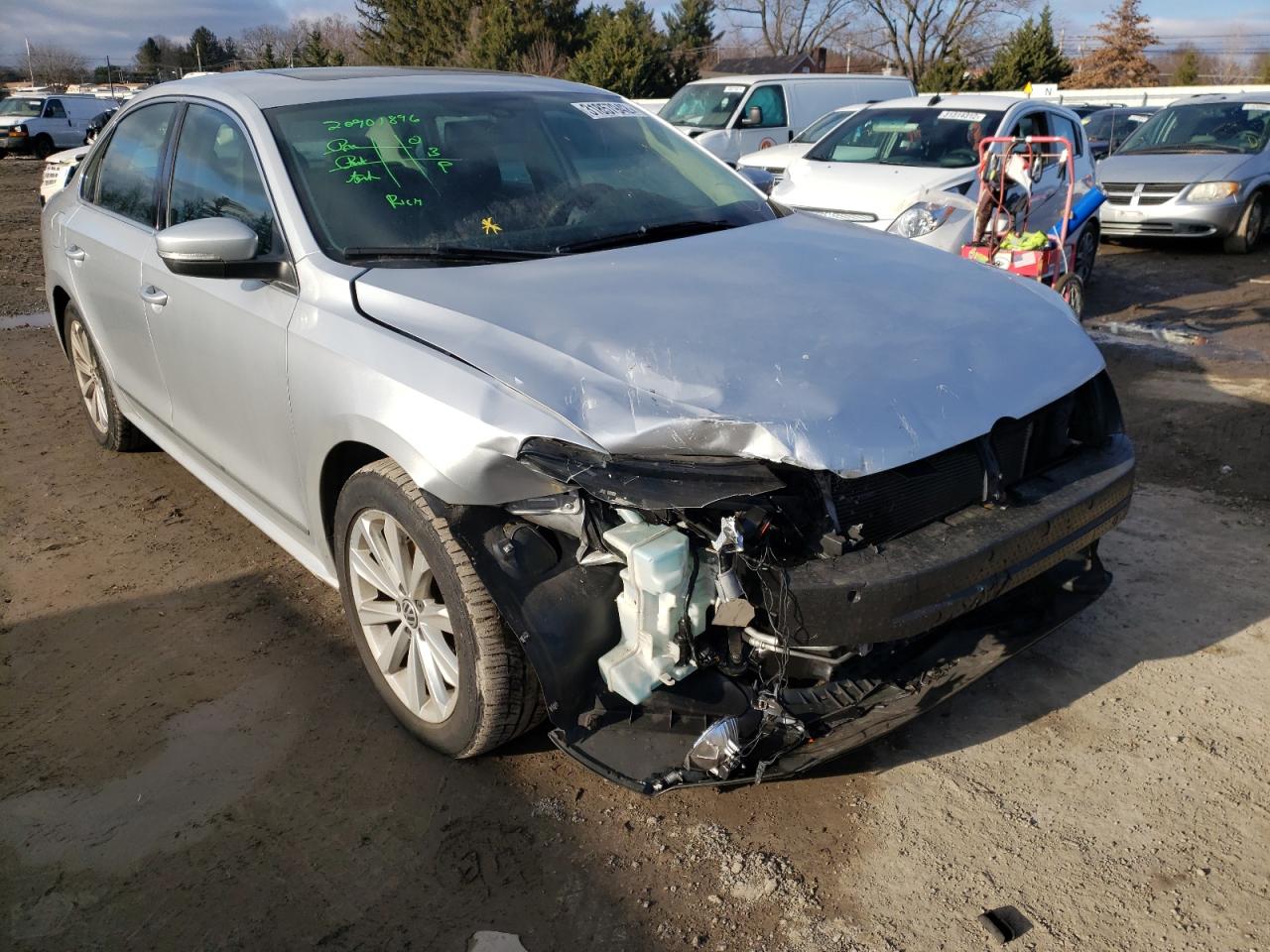 VOLKSWAGEN PASSAT SEL 2013 with VIN 1VWCP7A33DC065534 - Photo from auction